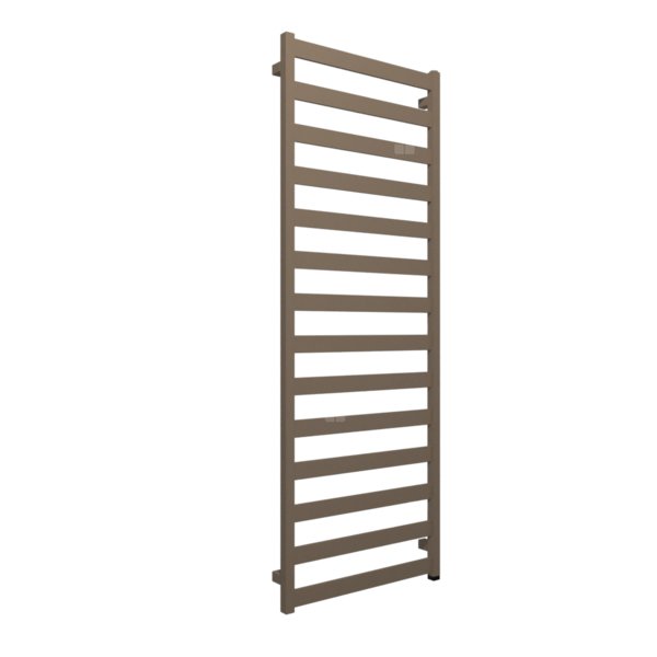 Grzejnik elektryczny TERMA VIVO ONE 1630 x 600 mm, kolor kwarc, moc 800 W, podłączenie E8, kabel prosty bez wtyczki szary