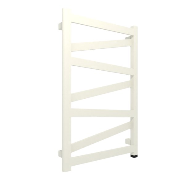 Grzejnik elektryczny TERMA VIPERA ONE 750 x 500 mm, kolor rumieniec, moc 300 W, podłączenie E8, kabel prosty bez wtyczki czarny