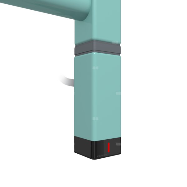 Grzałka TERMA One K30x30, 300W Tuba, RAL 6027, kabel spiralny z wtyczką [srebrzysty, 2,5m, logo Terma, instr. TERMA]