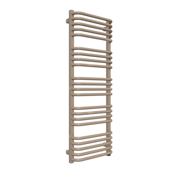 Grzejnik el. TERMA ALEX ONE 1140/400 \ Soft 1019, podł. E1, kabel prosty bez wtyczli [1,5m srebrzyst