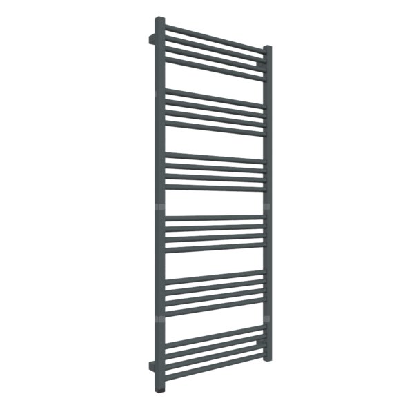 Grzejnik el. TERMA FIONA ONE 1380/580 \ Anodic Black, podł. E1, kabel prosty z wtyczką [1,5m czarny]