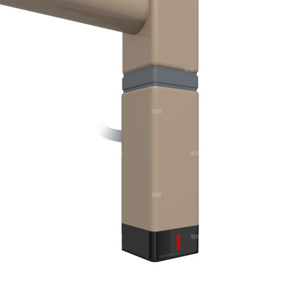 Grzałka TERMA One K30x30, 300W \ Tuba, Quartz, kabel prosty bez wtyczki z maskownicą [srebrzysty, lo