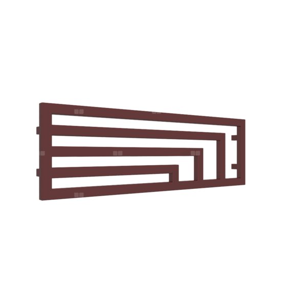 Grzejnik TERMA ANGUS H 360/1140 \ RAL 3005, podł. YP