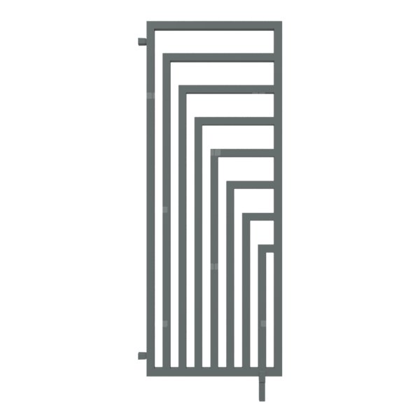 Grzejnik TERMA ANGUS DW 1780/680 \ Graphite, podł. Y1