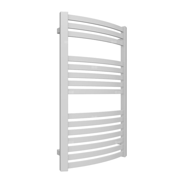 Grzejnik el. TERMA DEXTER 860/500 \ Silver, podł. E8, MOA 400W silver, kabel spiralny z wtyczką [srebrzysty]