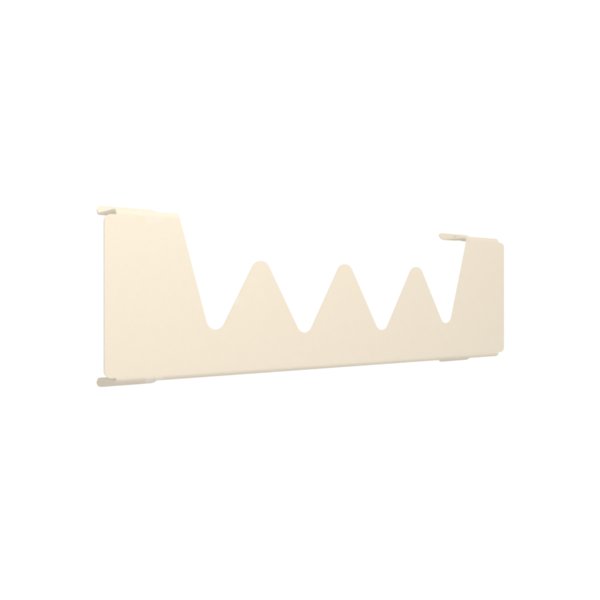 Wieszak TERMA HAPPY, Shark, 300 mm \ karton, RAL 1013