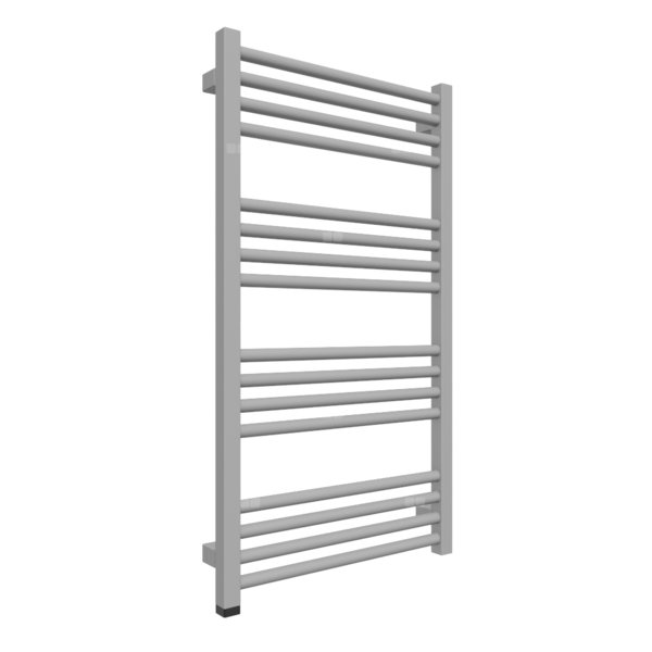 Grzejnik el. TERMA FIONA ONE 900/500 \ RAL 9006, podł. E8, kabel prosty bez wtyczki [1,5m srebrzysty