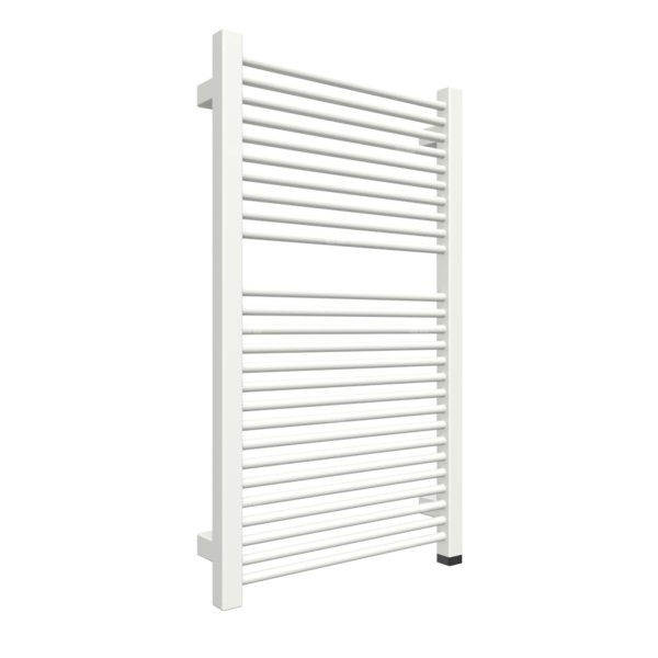 Grzejnik elektryczny TERMA MIKE ONE 430 x 735 mm, kolor biały sygnałowy RAL9003, moc 400 W, podłączenie E1, kabel prosty bez wtyczki 1,5m biały