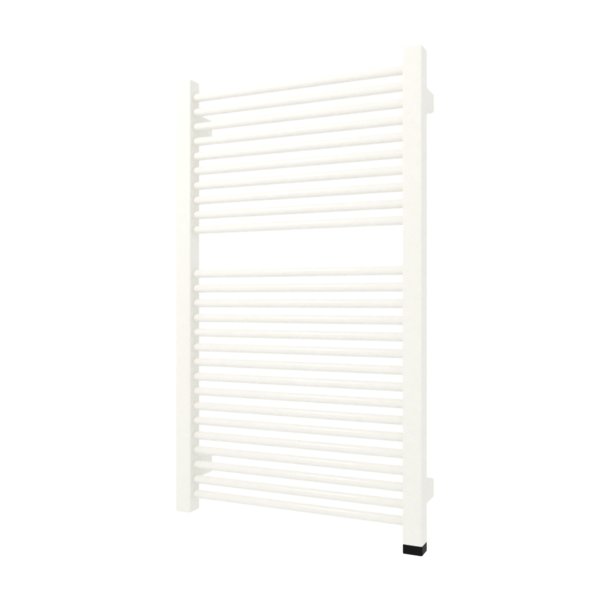 Grzejnik elektryczny TERMA MIKE ONE 430 x 735 mm, kolor biały drogowy RAL9016, moc 400 W, podłączenie E8, kabel prosty bez wtyczki 1,5m biały