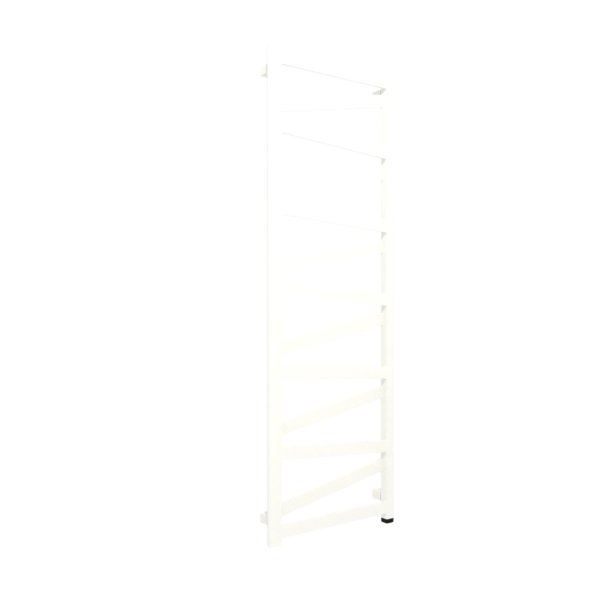 Grzejnik TERMA VIPERA ONE 1470/500 \ Soft 9016, podł. S8, 600W, kabel prosty z wtyczką [czarny]