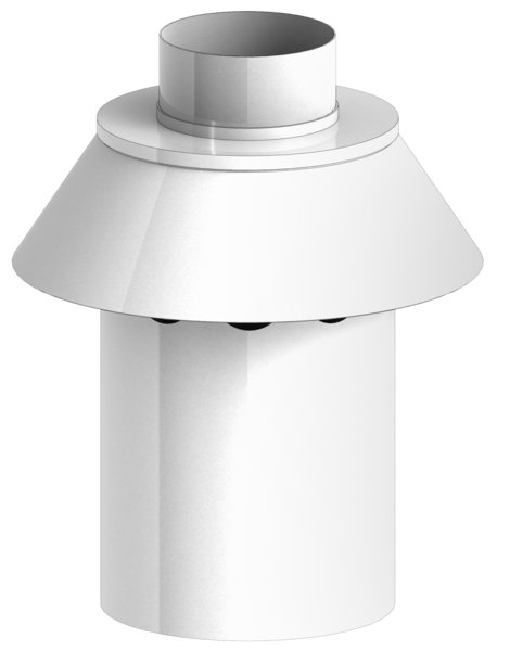 Zakończenie pionowe systemu TWPL długość 250mm fi60/100mm