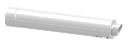 Zakończenie poziome typ I fi80/125mm białe
