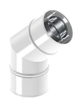 Kolano sztywne 45 st. fi60/100mm  z uszczelką