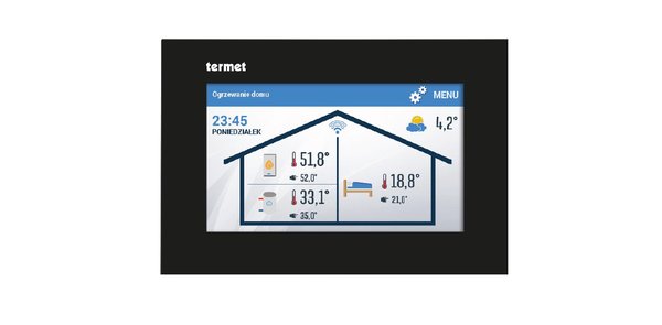 Regulator z komunikacją Open Therm ST2801 z Wi-Fi