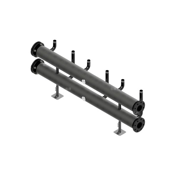 Kolektor MK 100 3F – DN 100 dla trzech kotłów Crystal 80kW, 100kW