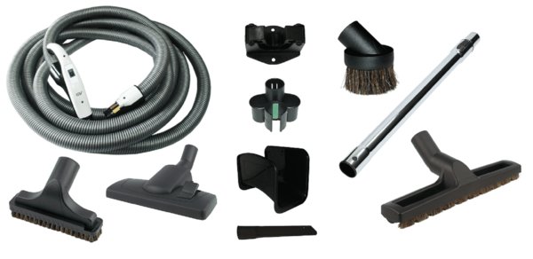 Zestaw do sprzątania, wąż Ergo Swivel dł. 7 m z włącznikiem on/off