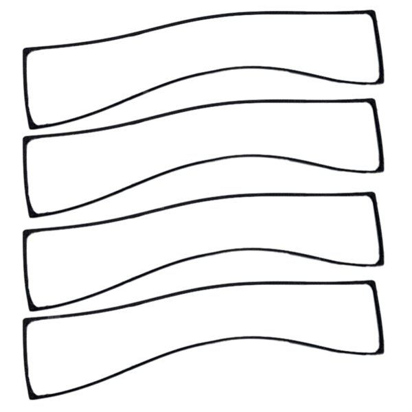 Uszczelka 28cm do rozdzielacza TopFlex, 4szt. (komplet na jeden rozdzielacz)