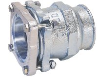 Złącze zaciskowe UNIPAK Gebo Special IF, żeliwo, 114.3 mm, DN 100 (kołnierz x GW)
