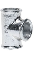 Trójnik UNIPAK Gebo Fitting redukcja żeliwo (czarne) 3/4'' GW