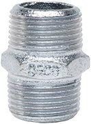 Nypel UNIPAK GEBO Fitting, żeliwo (ocynk), 1/2'' (GZ)