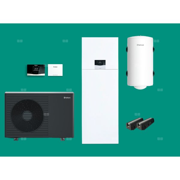 Pakiet pomp ciepła aroTHERM pro VWL 55/7.1+CG+VRC720 MI+VPRW50