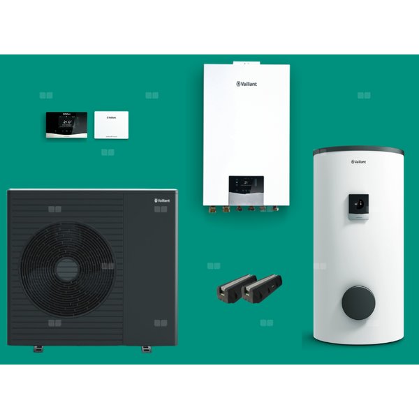 Pakiet pomp ciepła aroTHERM pro VWL 115/7.1+MS+VRC720 MI+VIHRW300