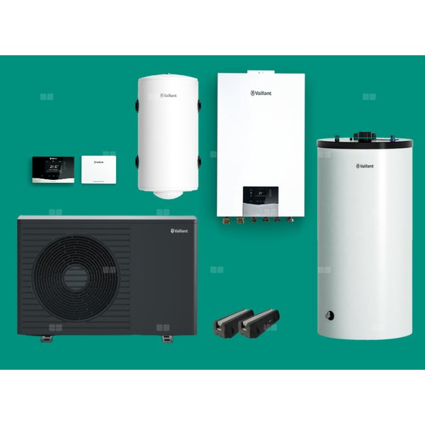 Pakiet pomp ciepła aroTHERM pro VWL 55/7.1+MS+VRC720 MI+VIHRW250+VPRW50