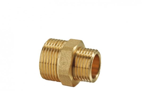 Nypel VALVEX V-Pex redukcja Z oringiem, mosiądz, 1/2'' x 3/4'' (GZ)