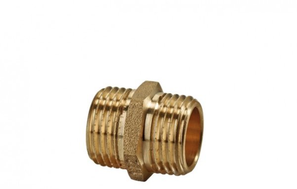 Złączka (nypel) wkrętna śrutowana VALVEX Twist, 3/8'' (GW)