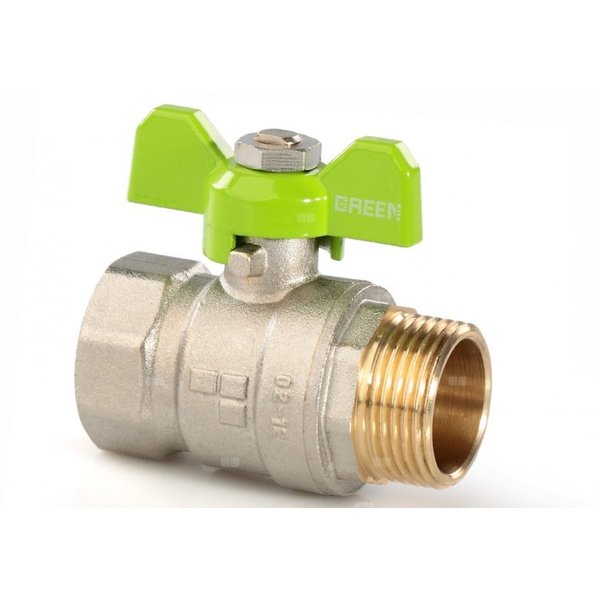 Kurek kulowy prosty GK16 DN15-NW-PN16-MAl nikl.