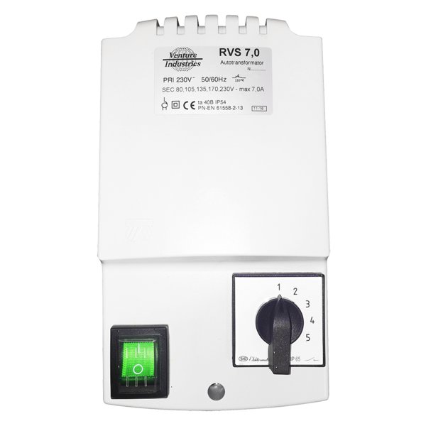 Regulator obrotów RVS 5 230V, 50Hz