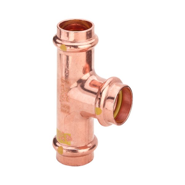Trójnik VIEGA 2618 Cu (stan surowy) 35 mm (mz x mz x mz)