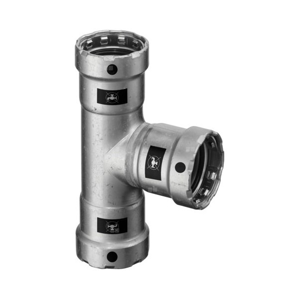 Trójnik VIEGA 4218 stal (ocynk galwaniczny/elektrolityczny) 3/4'' (mz x mz x mz)