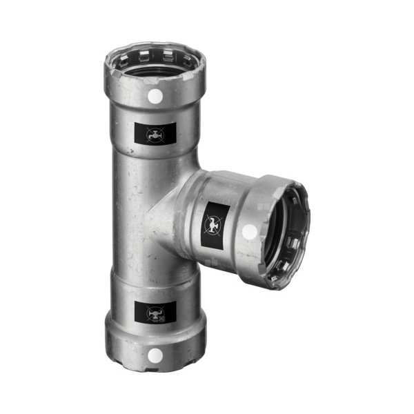 Trójnik VIEGA 4318 stal (powlekanie) 2'' (mz x mz x mz)