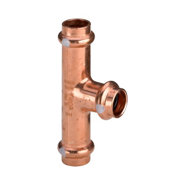 Trójnik VIEGA 4518 Cu (stan surowy) 18 mm (mz x mz x mz)