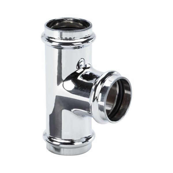 Trójnik VIEGA 5697 Cu (chromowanie) 32 mm x DN 32 (mz x mz x mz)