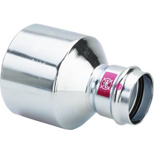 Prestabo XL-złączka redukcyjna z SC-Contur stal niestopowa, ocynkowana, nr wzoru 1115.1XL dopuszczenie VdS d1: 76,1 d2: 35