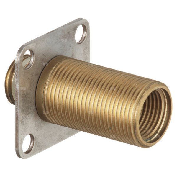 Przepust ścienny VIEGA 20321 dwuczęściowy, brąz (ocynk galwaniczny/elektrolityczny) / brąz, 3/4'' x 1/2'' (gz x gw), 35 mm