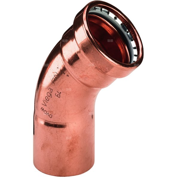 Profipress XL-łuk 45 st. z SC-Contur nr wzoru 2426.1XL d: 76,1