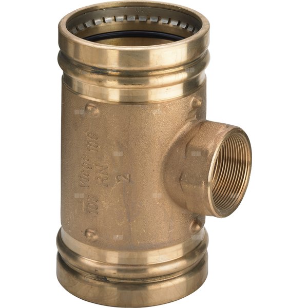 Trójnik VIEGA 22172LF brąz 76.1 mm x 3/4'' x 76.1 mm (mz x gw x mz)