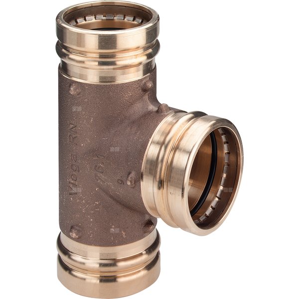 Trójnik VIEGA 2218LF brąz 108 mm x 88.9 mm x 108 mm (mz x mz x mz)