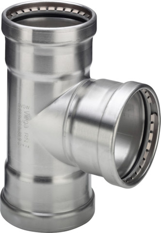 Trójnik VIEGA 2318XL stal nierdzewna 88.9 mm x 76.1 mm x 88.9 mm (mz x mz x mz)