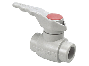 Zawór PP kulowy 63 PN20/20C (W)