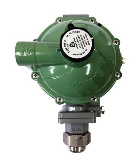 Reduktor II-stopnia 998-3, 1"x3/4", 25kg/h, 37-50 mbar