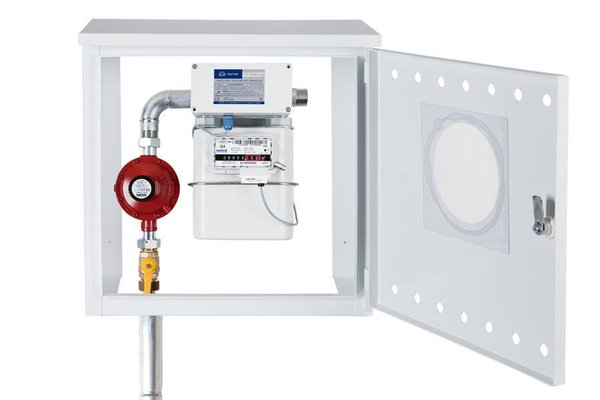 Reduktor gazu płynnego, II stopnia, 12kg/h, 36 mbar/50 mbar, GOK z półśrubunkiem 3/4