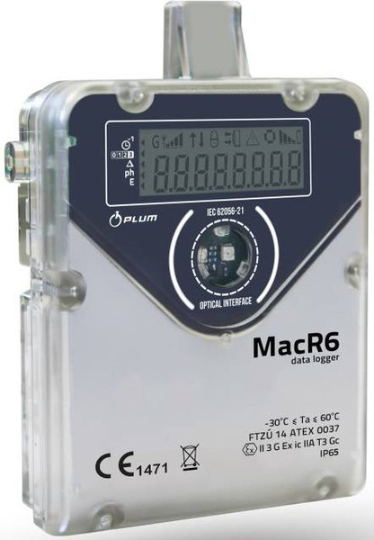 Moduł komunikacyjny do transmisji danych z liczników (gaz modem - psg) WEBA MacR6 GAZMODEM2, GAZ-SMS, SMART-GAS