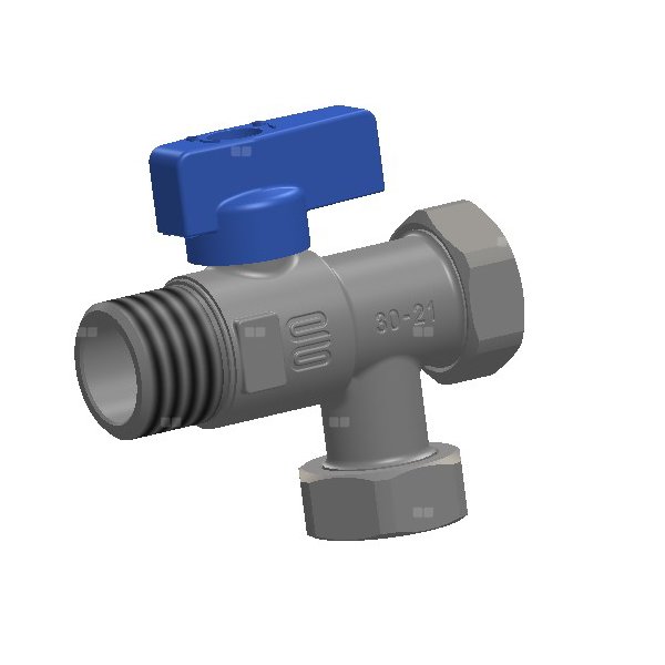 Zawór powrotu c.o. z filtrem i luźną nakrętką 3/4''