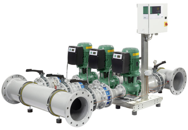 Hydrofor WILO SiFlux-21-IL-E 80/170-15/2-SC-16-T4 żeliwo, częstotliwość 50/60 Hz, prędkość 2900 obr/min, max. 16 bar