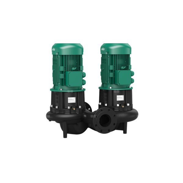 Pompa obiegowa WILO CronoTwin-DL 125/320-18,5/4-S1 typu in-line z silnikiem znormalizowanym 50 Hz, moc silnika 18.5kW 34.3 A 1450 obr/min, wlot Kołnierz DN 125