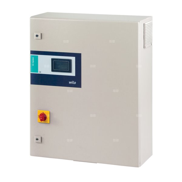 Akcesoria CC-H-2x20,0A-T4-DOL-FC-BM-WP w pełni automatyczne urządzenie sterujące do montażu naściennego do eksploatacji pompy.